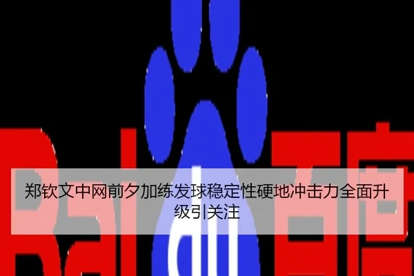 郑钦文中网前夕加练发球稳定性硬地冲击力全面升级引关注